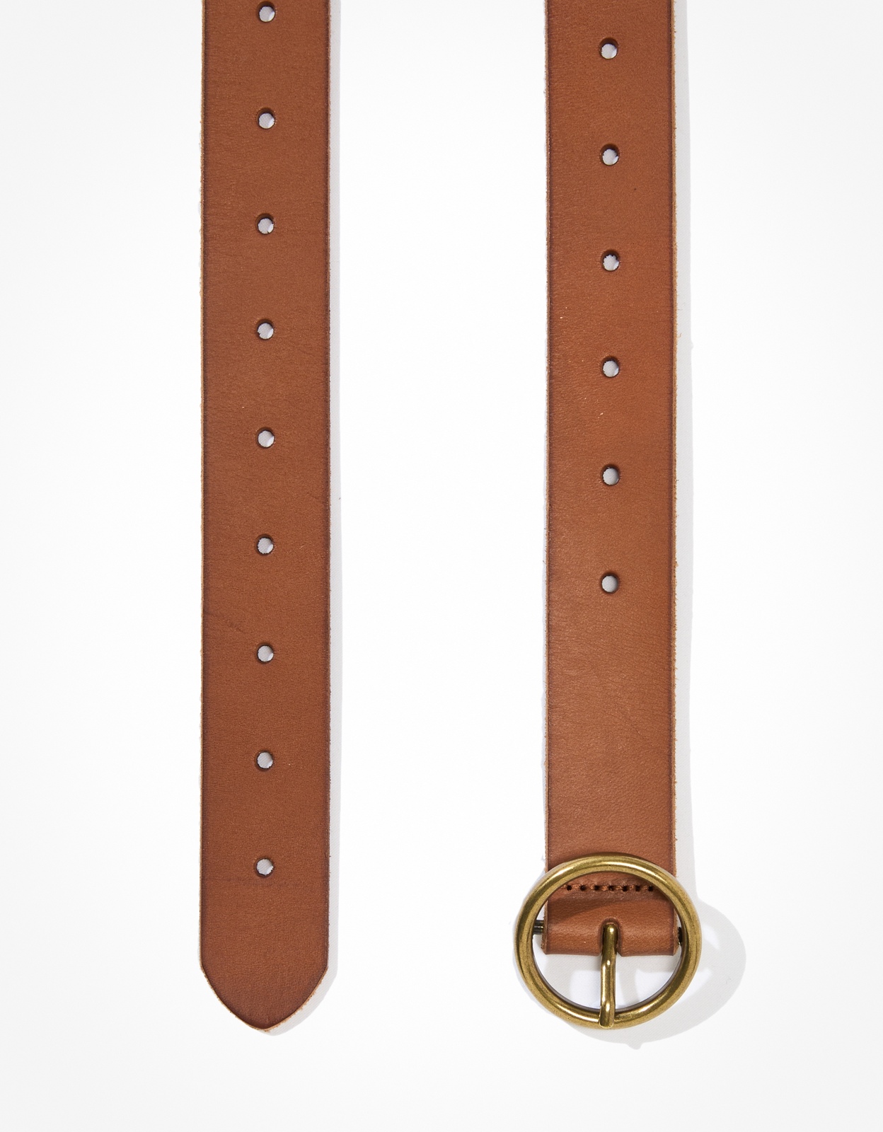 AEO Oval Buckle Leather Belt